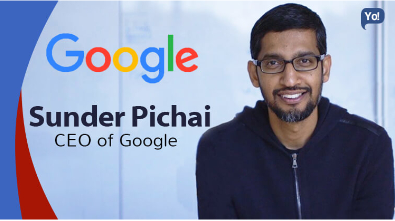Chief Executive Officer of Google Sundar Pichai